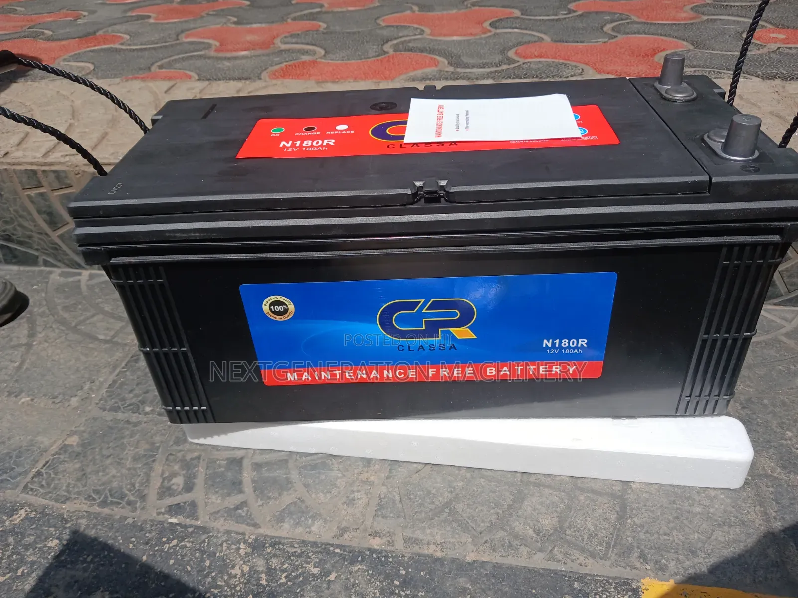 Cr N180 Maintenance Free Battery