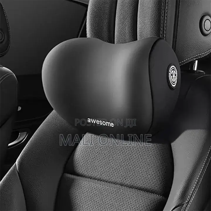 Car Lumbar Support Pillow Neck Pillow Set Memory Foam Cushion