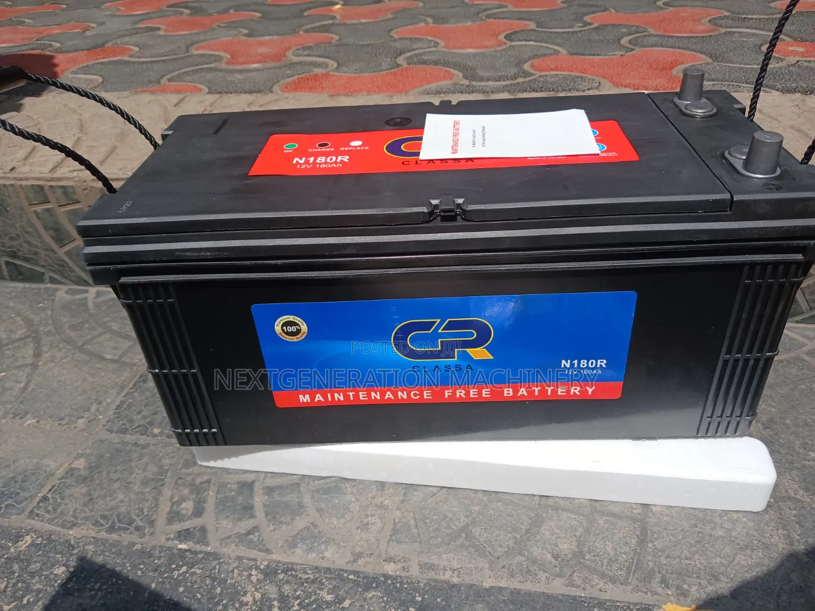 Gr 180ah Car Battery