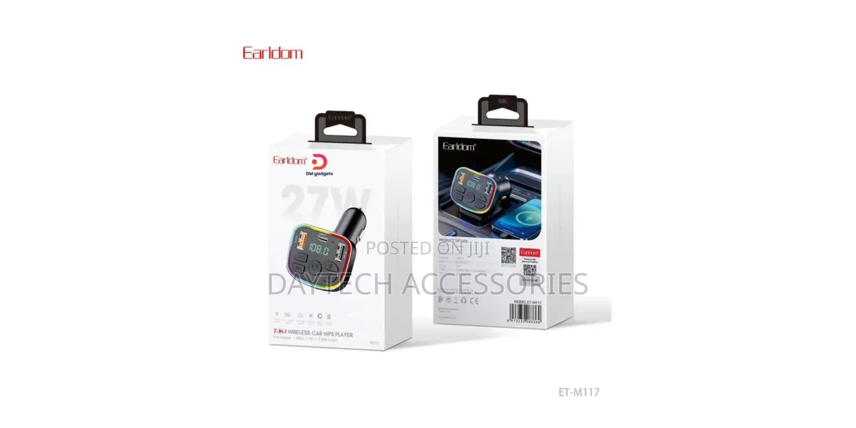 Earldom ET-M117 7-in-1 Wireless Car MP3 Player and FM Transmitter