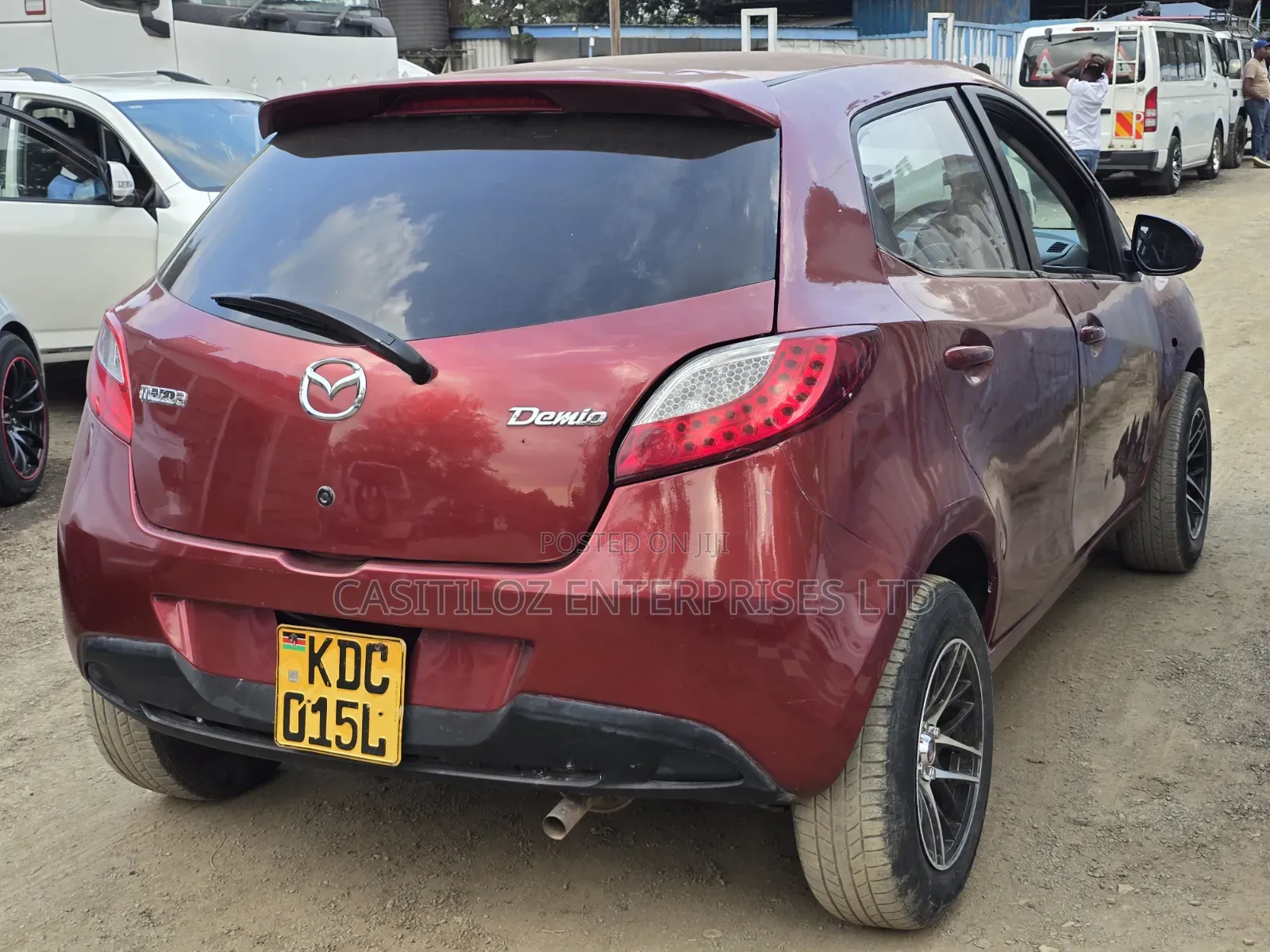 Mazda Demio 2013 Red