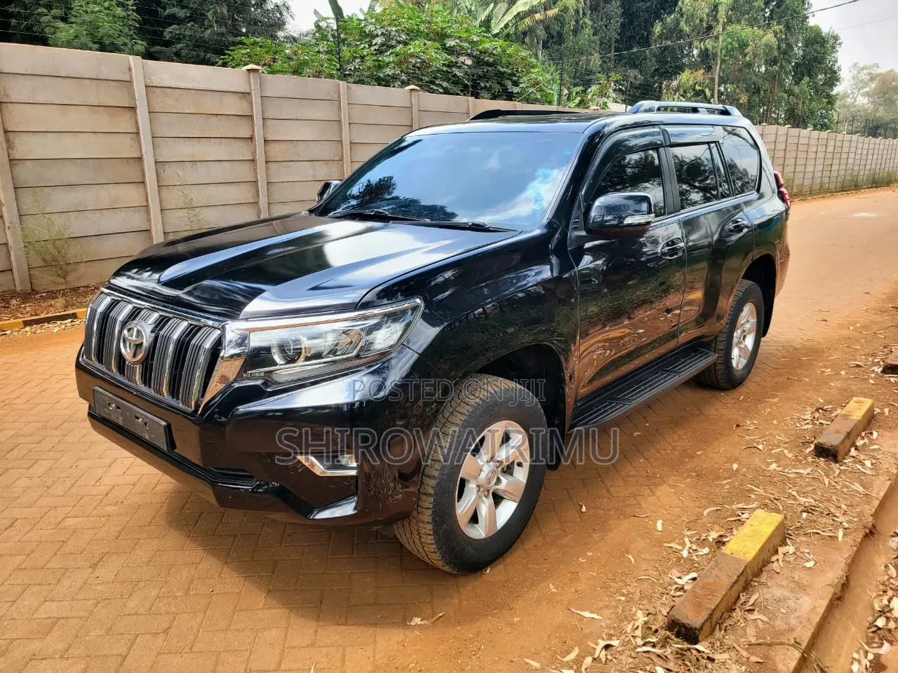 Toyota Land Cruiser Prado 2017 Matt Black