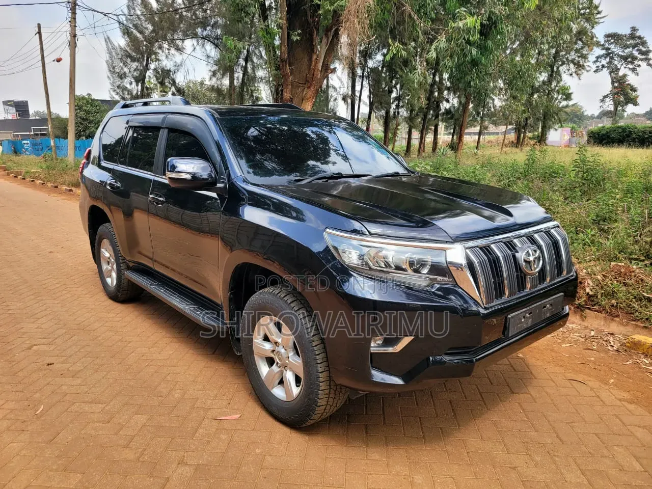 Toyota Land Cruiser Prado 2017 Matt Black
