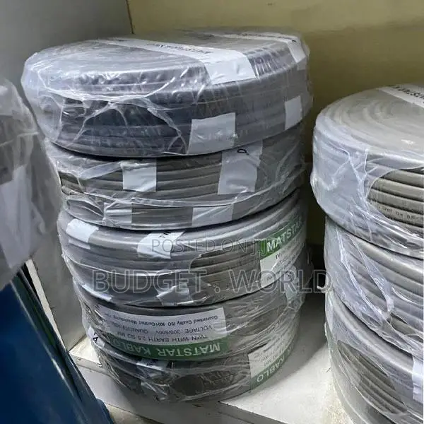 2.5mm Twin Earth 3 Core Electrical Cable 90M PVC Insulated Wire