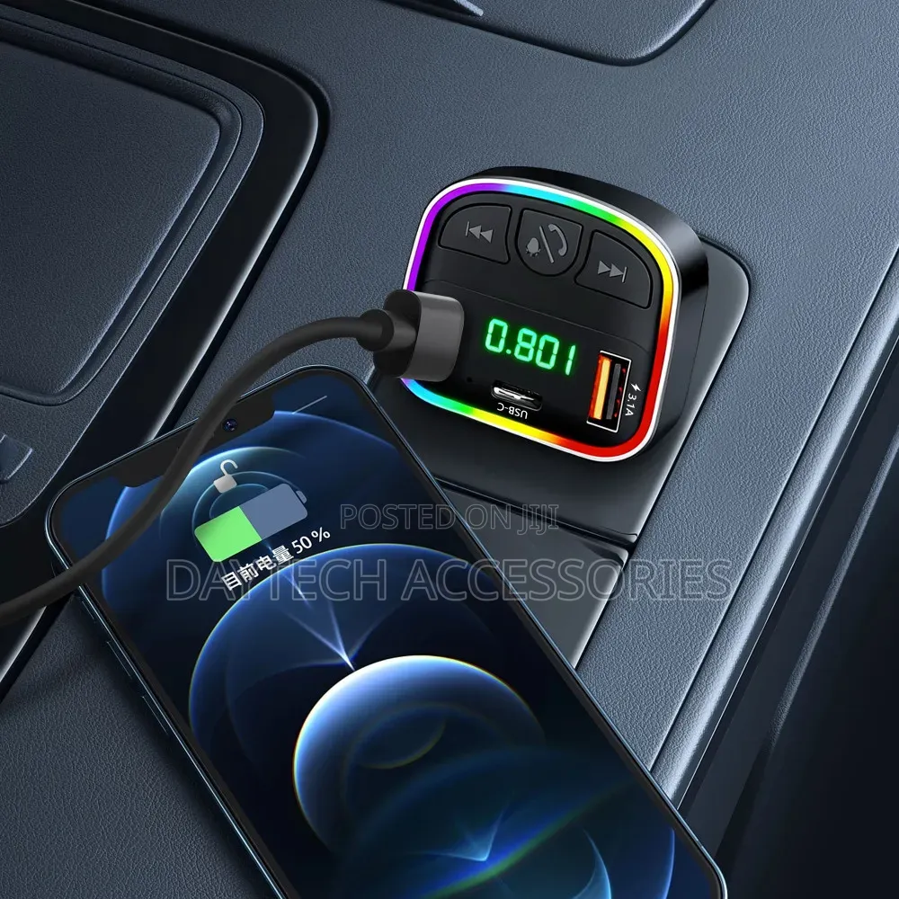 Earldom ET-M118 5-in-1 Wireless Car Modulators and FM Transmitter.