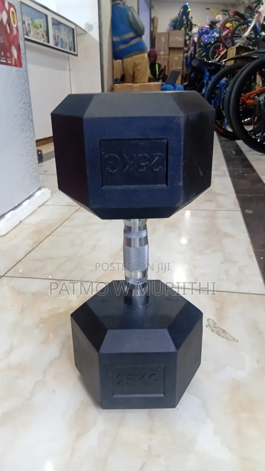 Hexagon Dumbbell 25 KGS