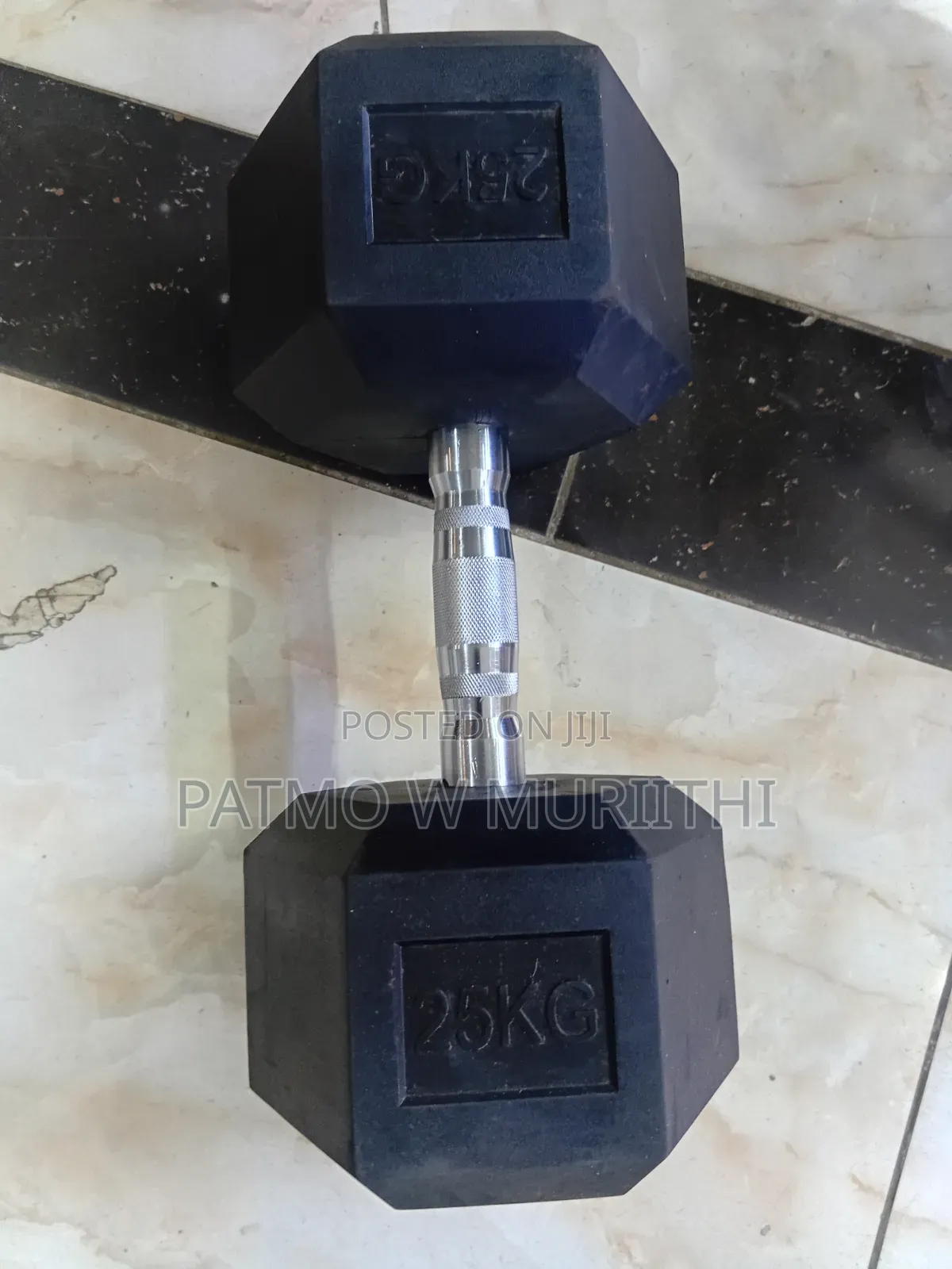 Hexagon Dumbbell 25 KGS