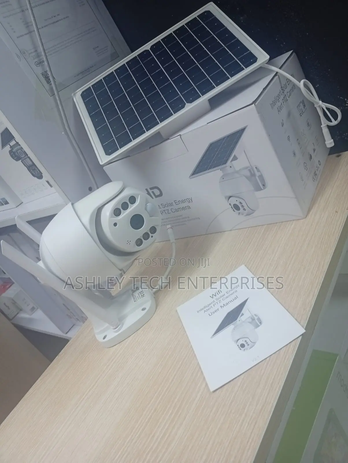 Reliable Ubox Single Lens Solar Camera – Remote Access CCTV