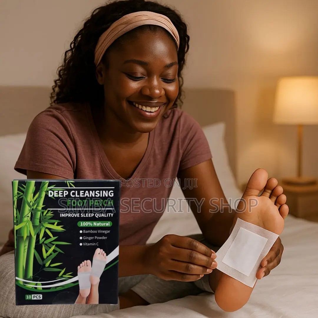 Foot Detoxifying Patches Pain Relief Relax for Promoting Sleep Bamboo