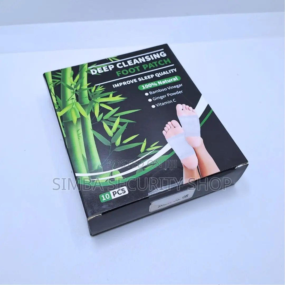 Foot Detoxifying Patches Pain Relief Relax for Promoting Sleep Bamboo
