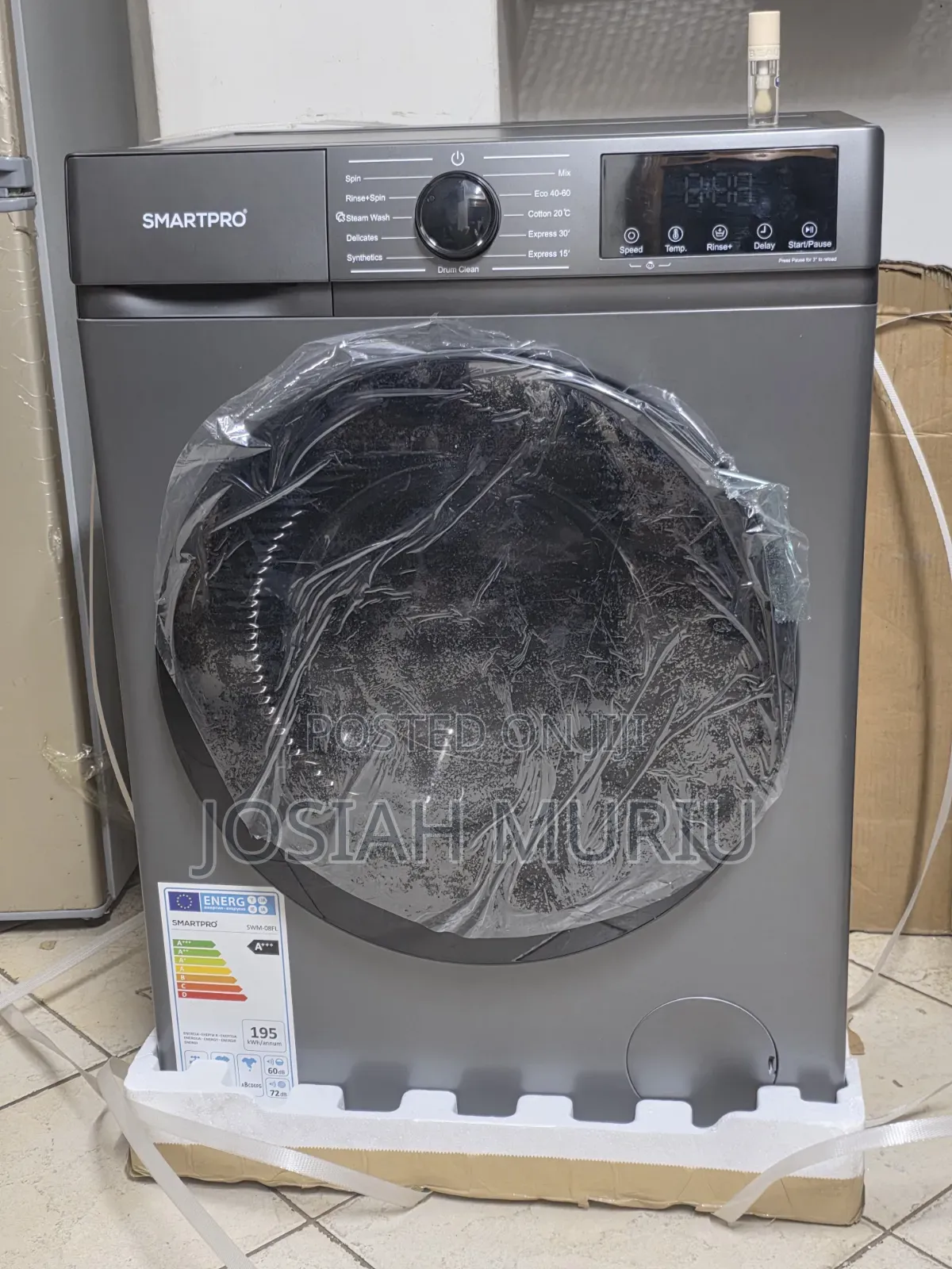 SmartPro 8kgs Wash and Spin Washing Machine