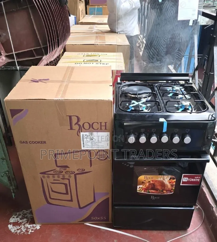 Roch Cooker 50*55 3 Gas +1 Electric With Electric Oven