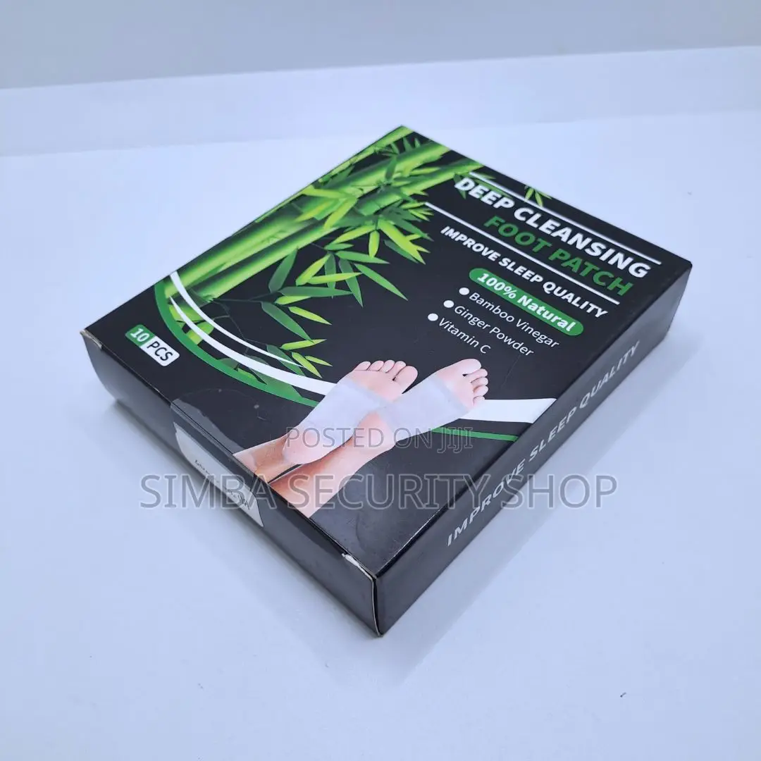 10 Pieces All Natural Deep Cleansing Detox Foot Patch Herbal Extract