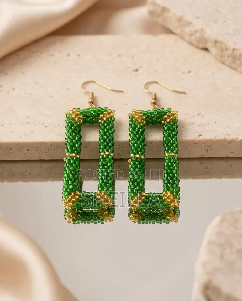 African Beaded Earrings