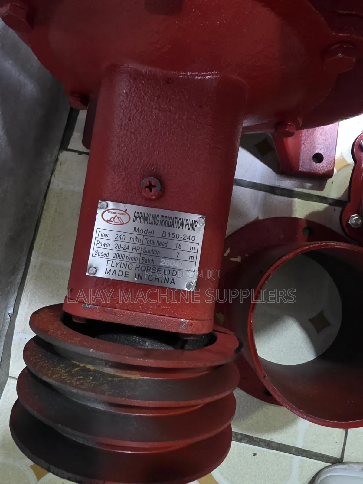 6 Inches Flying Horse Sprinkling Irrigation Pump (Model B150-240)