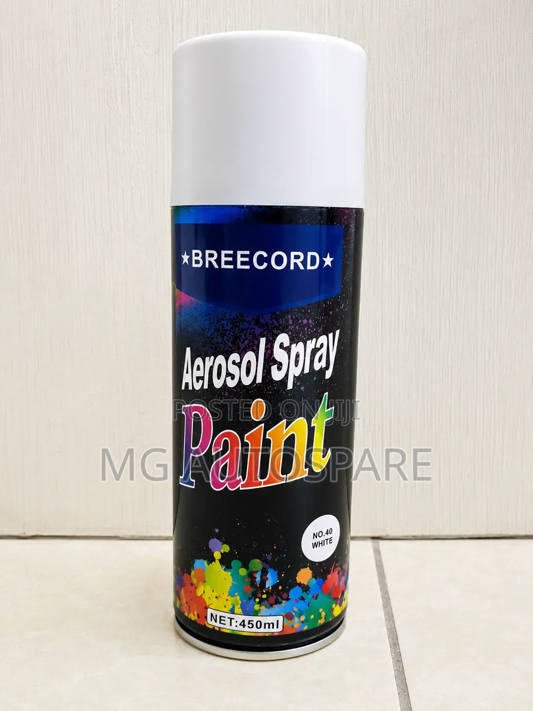 White Aerosol Spray Paint (No. 40 White)