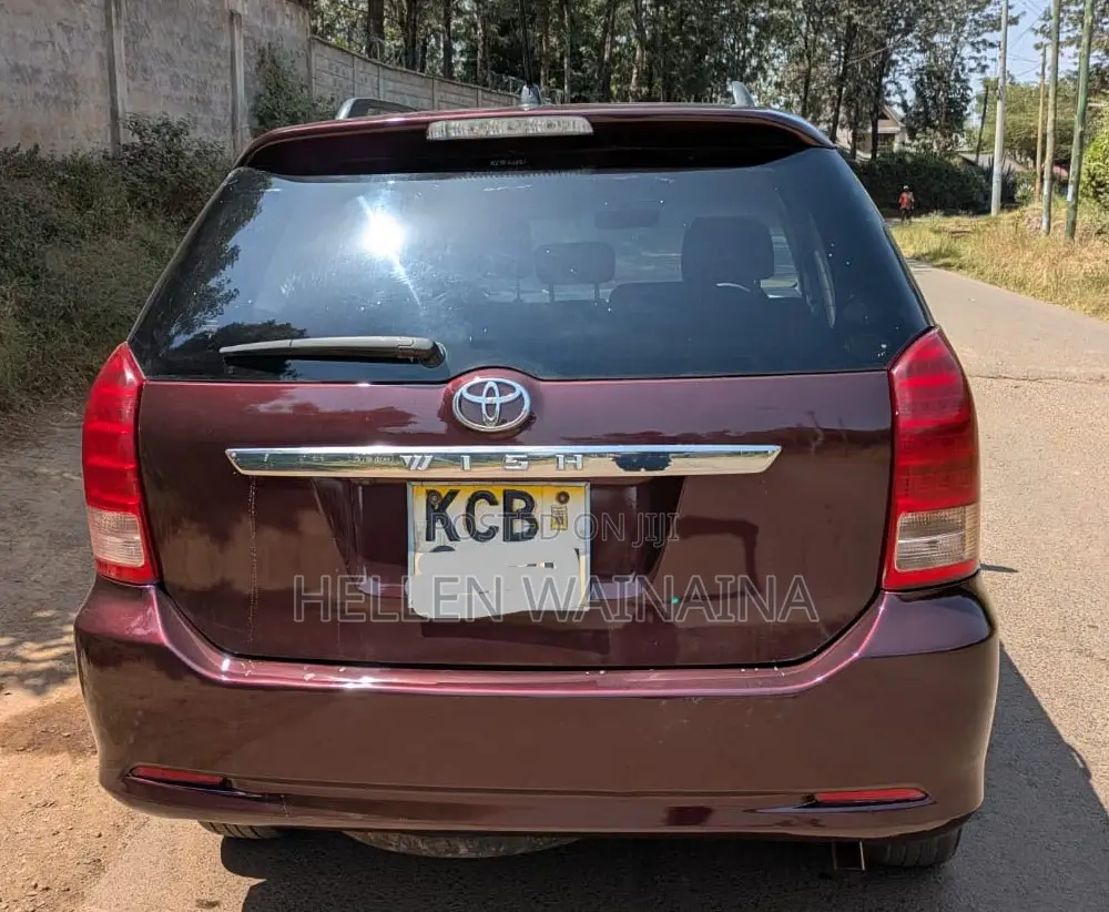 Toyota Wish 2008 Maroon