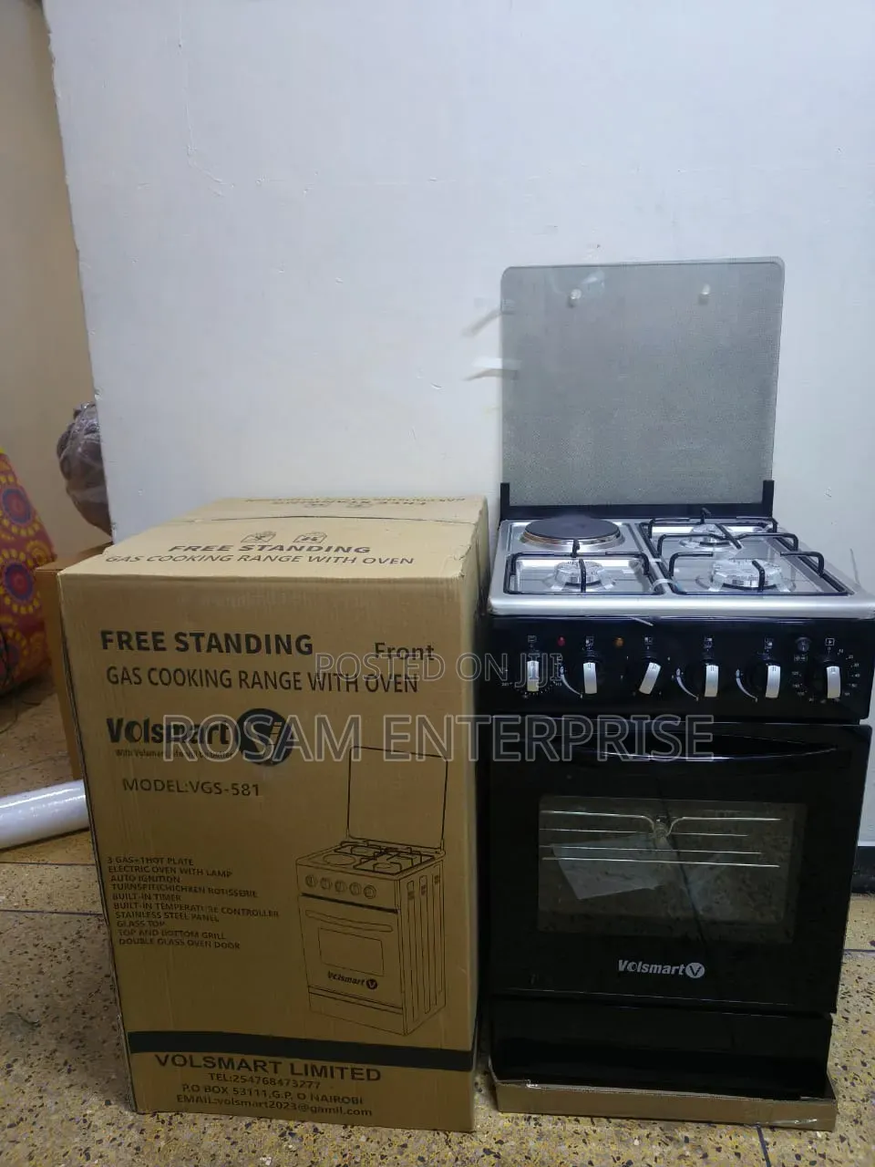 Volsmart Cooker 50*50 3g+1e Electric Oven
