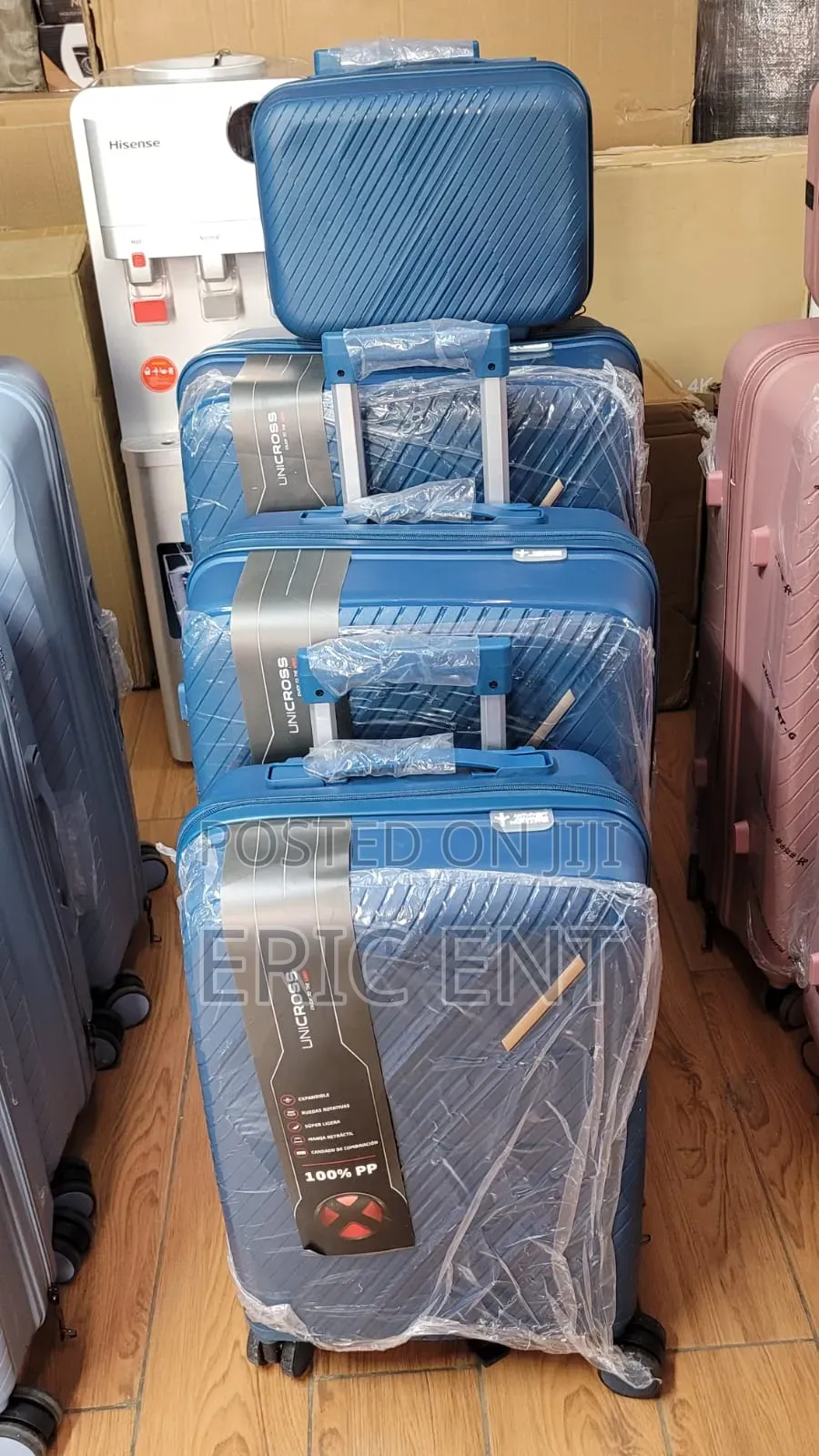 Rubber Suitcase Doube Zip High Quality/Unbreakable Travelling Bags