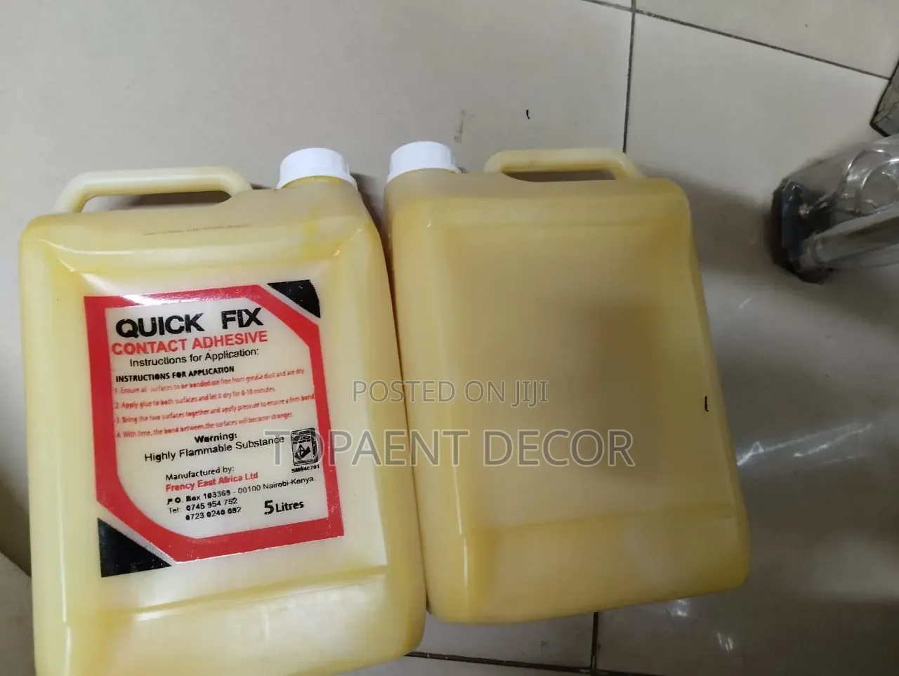 Quick Conta 5ltrs Fixing Glue
