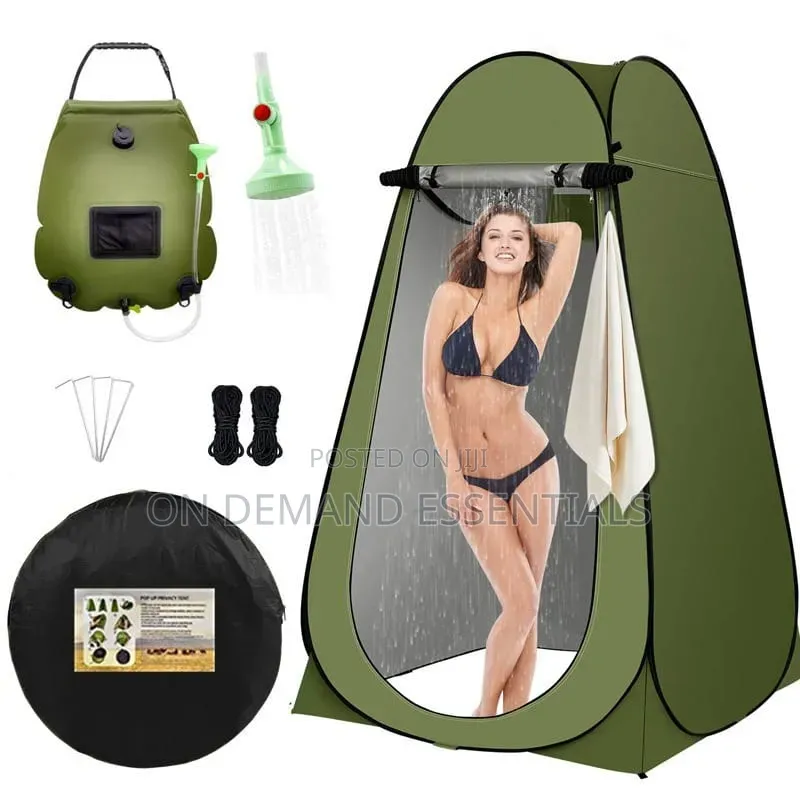 Pop-Up Privacy Shelter Tent Set