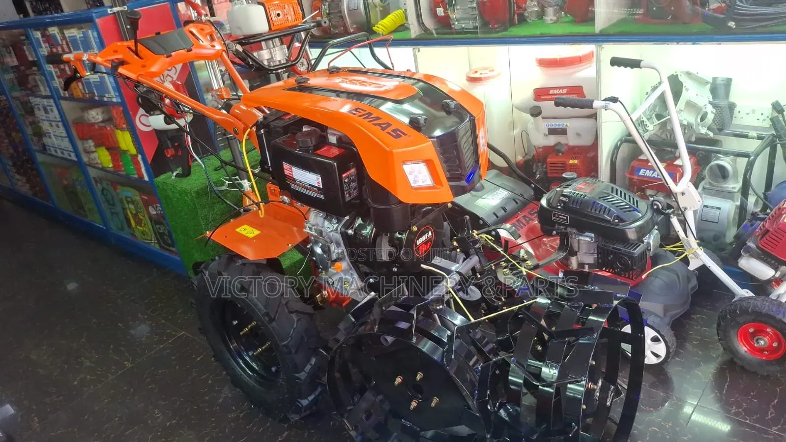 Emas Diesel 10hp Walking Tractor