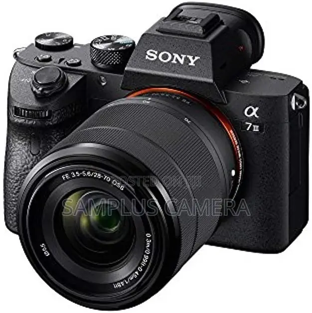 Sony a 7 III Full-Frame Mirrorless With 28-70mm Lens