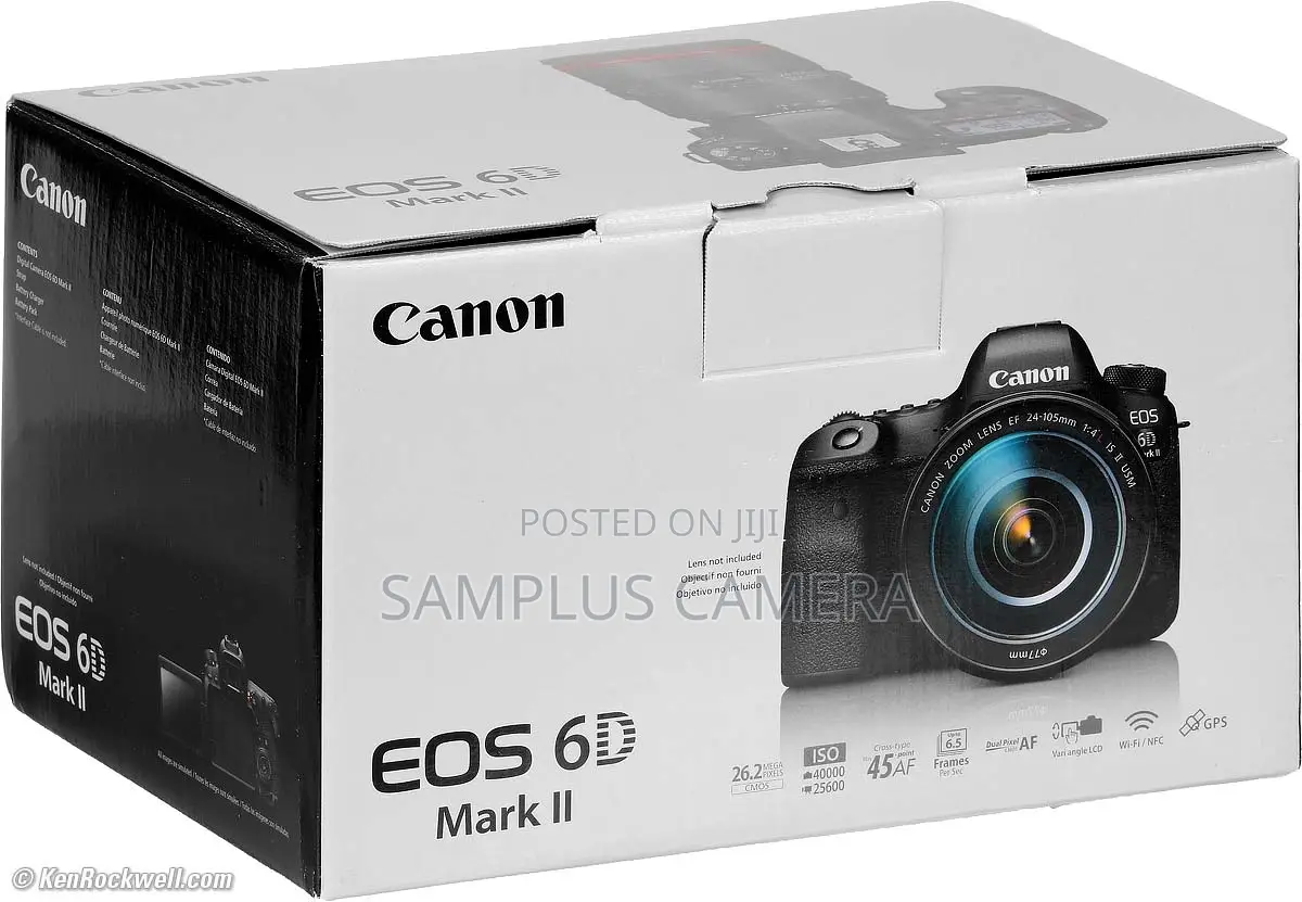 Canon EOS 6D Mark II Digital SLR Camera Body