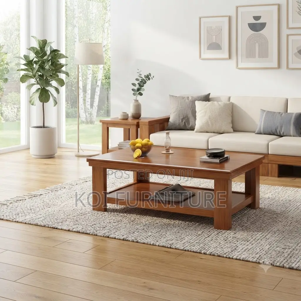Coffee Table; Mahogany Excutive Master Centred Coffee Table