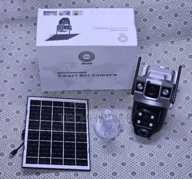 4g CCTV DUAL Screen Solar Camera Outdoor Sim Card Solar CCTV