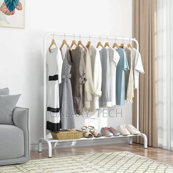 Clothes Rack With Shoe Rack
