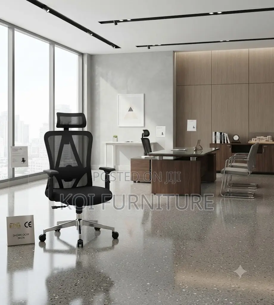 Office Chairs; High Back Fabric Ergonomic Fx21s Chairs