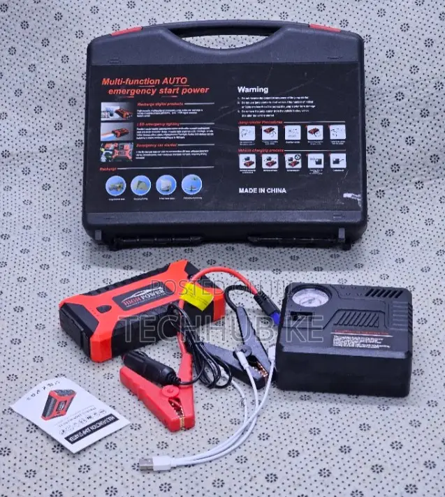 High-Power 99800 Mah Car Jumper Emergency Tool Kit Battery Charger