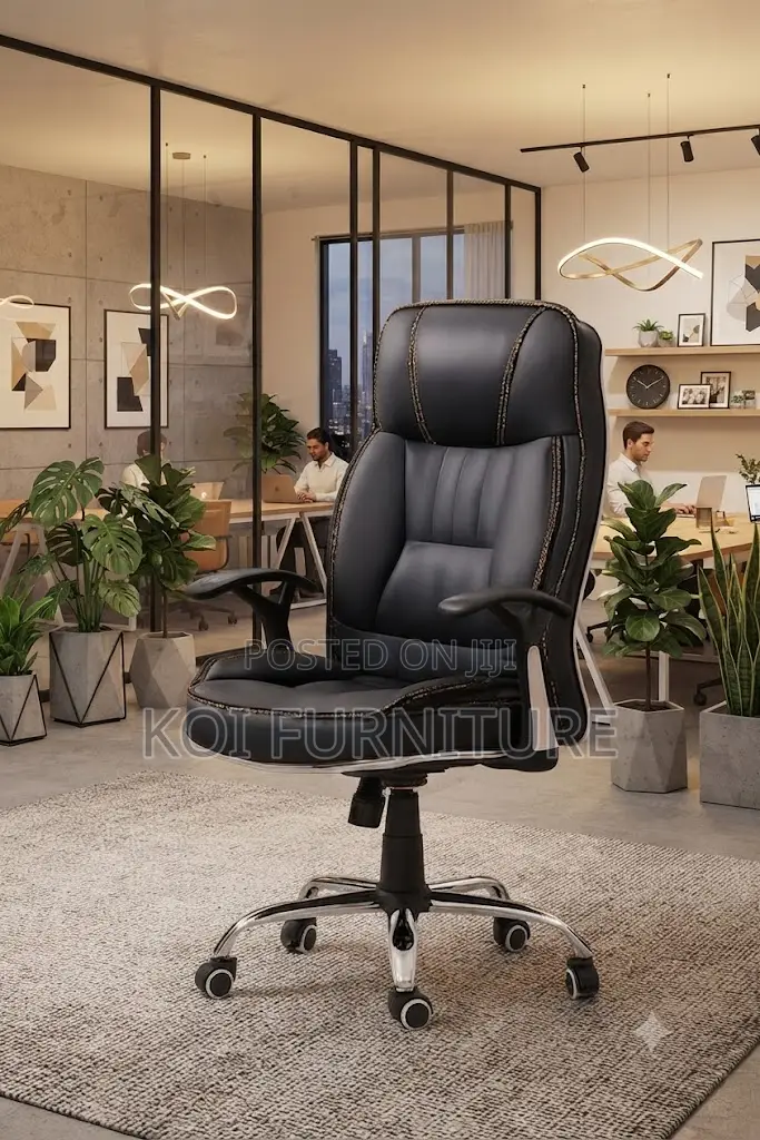 Office Chairs; High Backrest Leather Recliner Managers Office Chairs