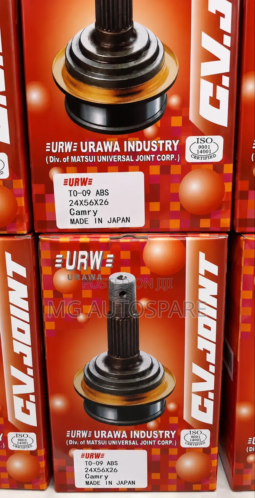 Cv Joint to 09 Toyota RAV4,Corona,Camry,Carina,Celica,Caldina,Corolla