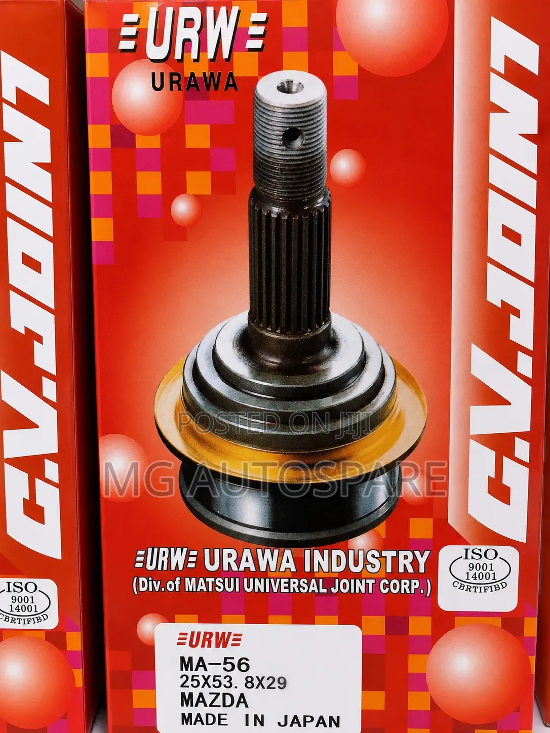 Cv Joint Ma 56 for Mazda