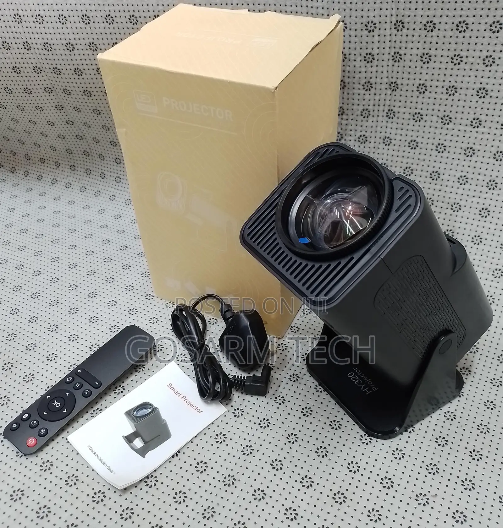 Portable HY320 Projector Smart Android Projector