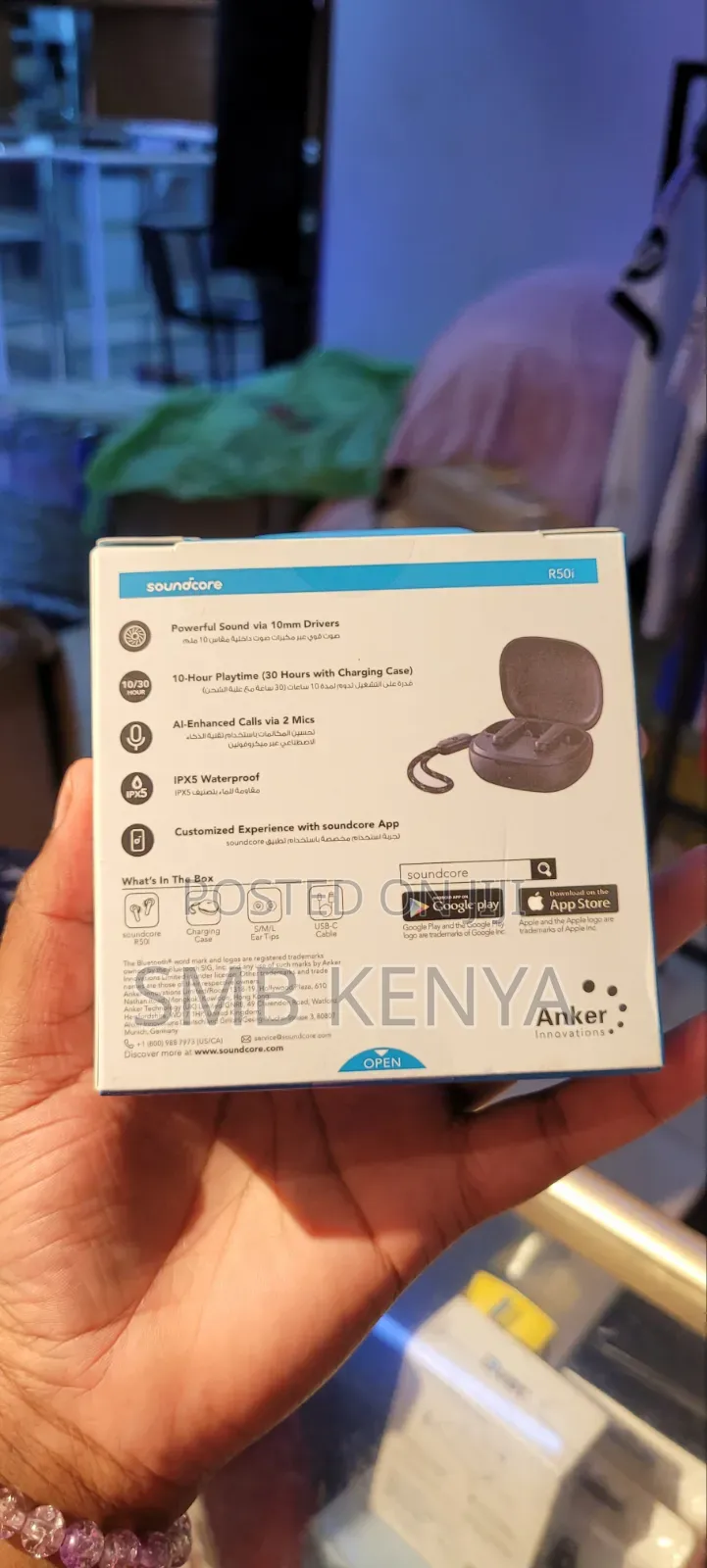 Anker Soundcore R50i TWS Bluetooth Earbuds