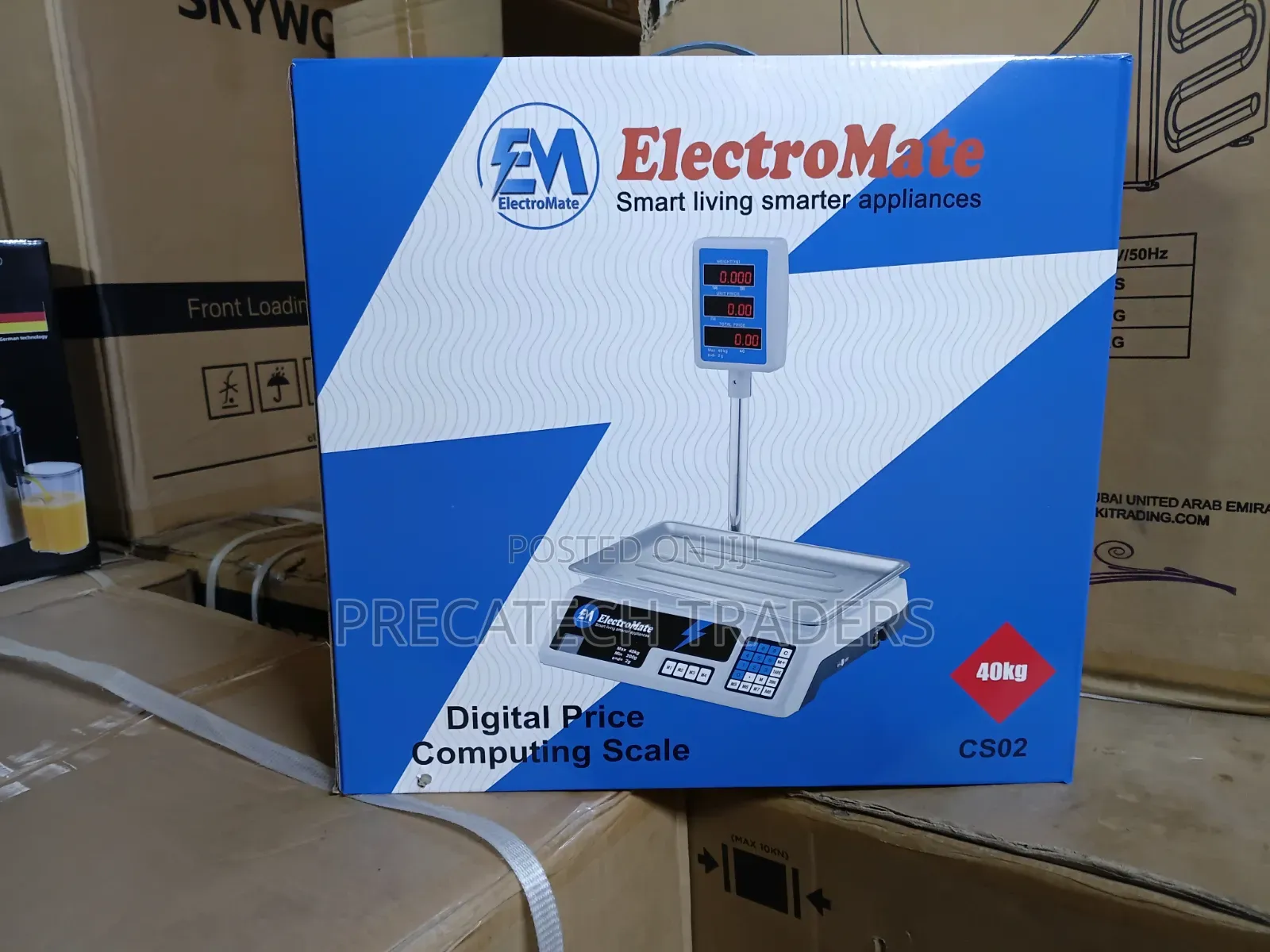 ElectroMate CS02 40KG Digital Shop Scale