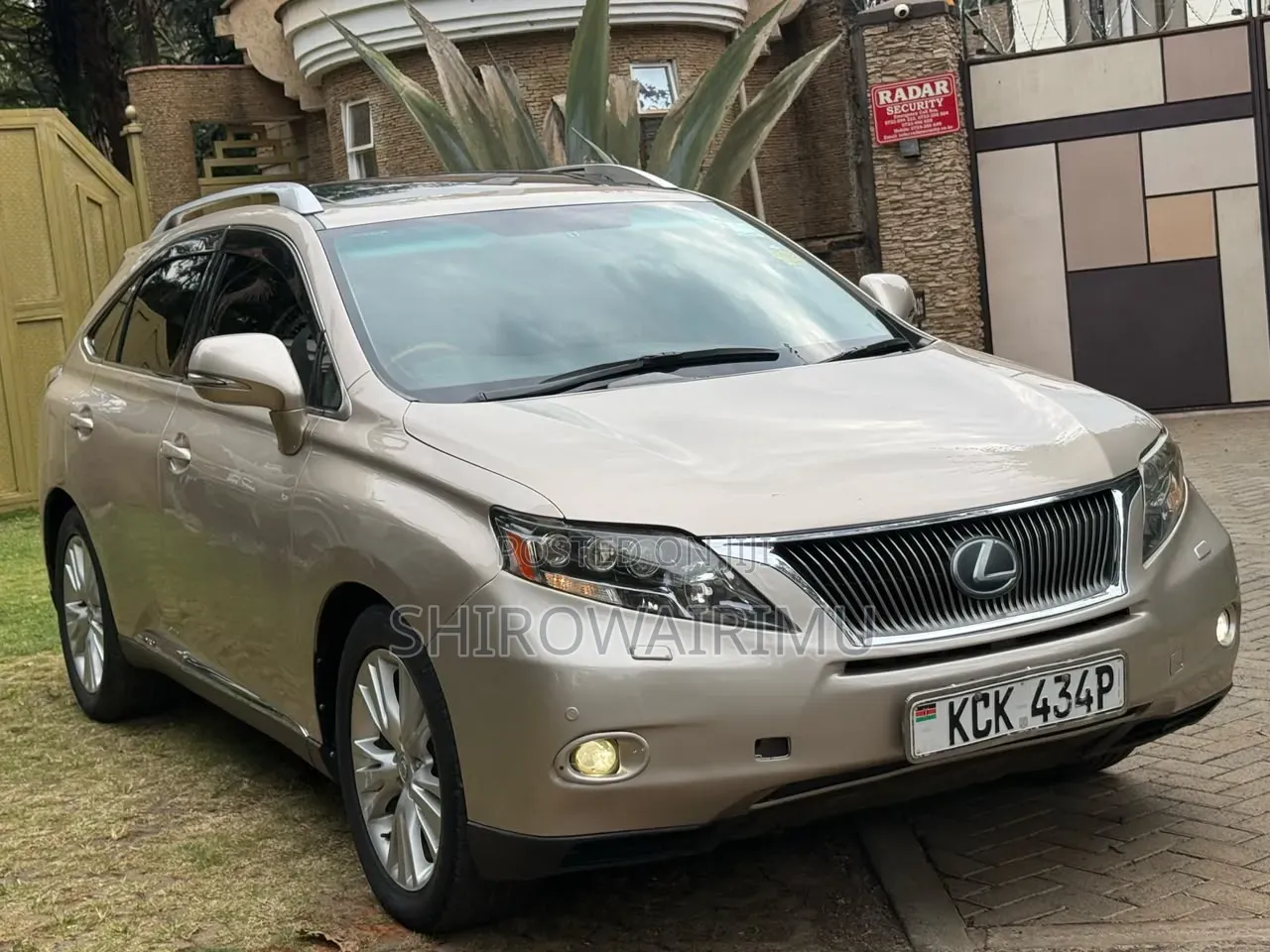Lexus RX 2010 Beige