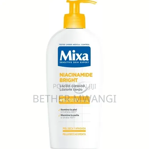 Mixa Body Lotion Niacinamide Bright for Dry Dull Skin Radiance
