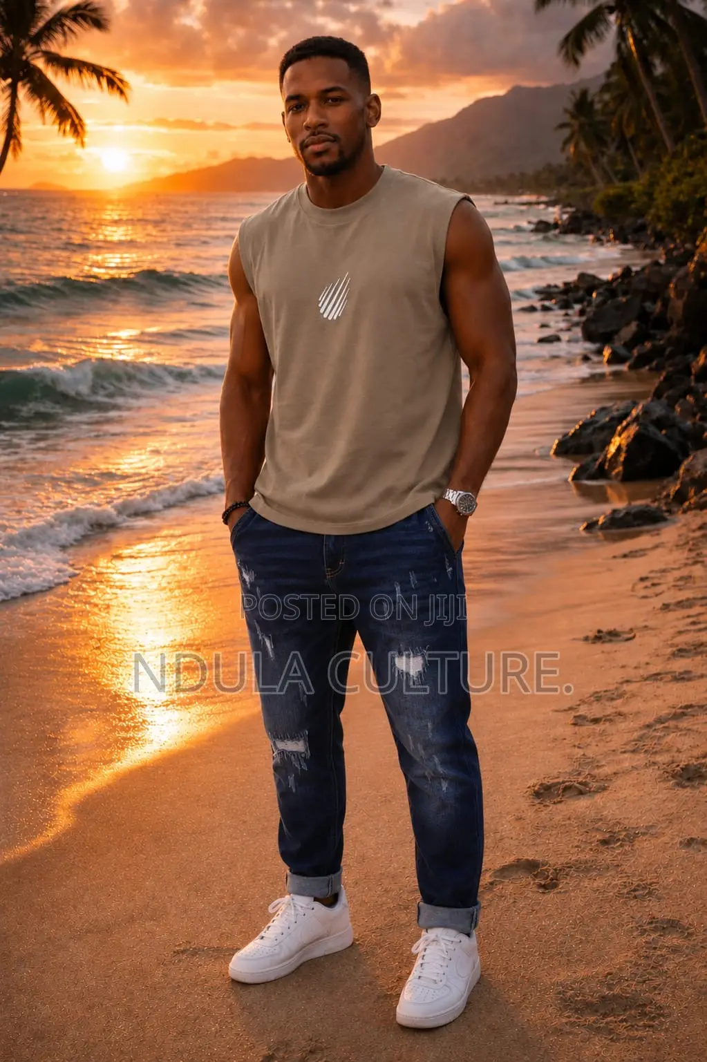Cotton Sleeveless Tshirts // Vests