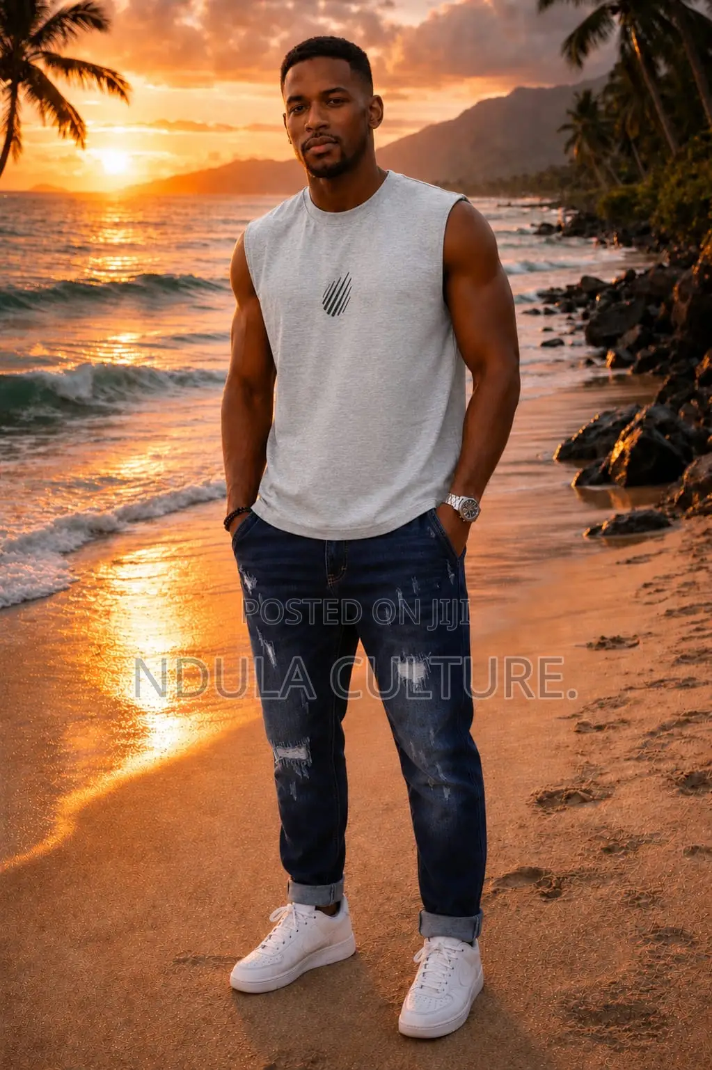 Cotton Sleeveless Tshirts // Vests