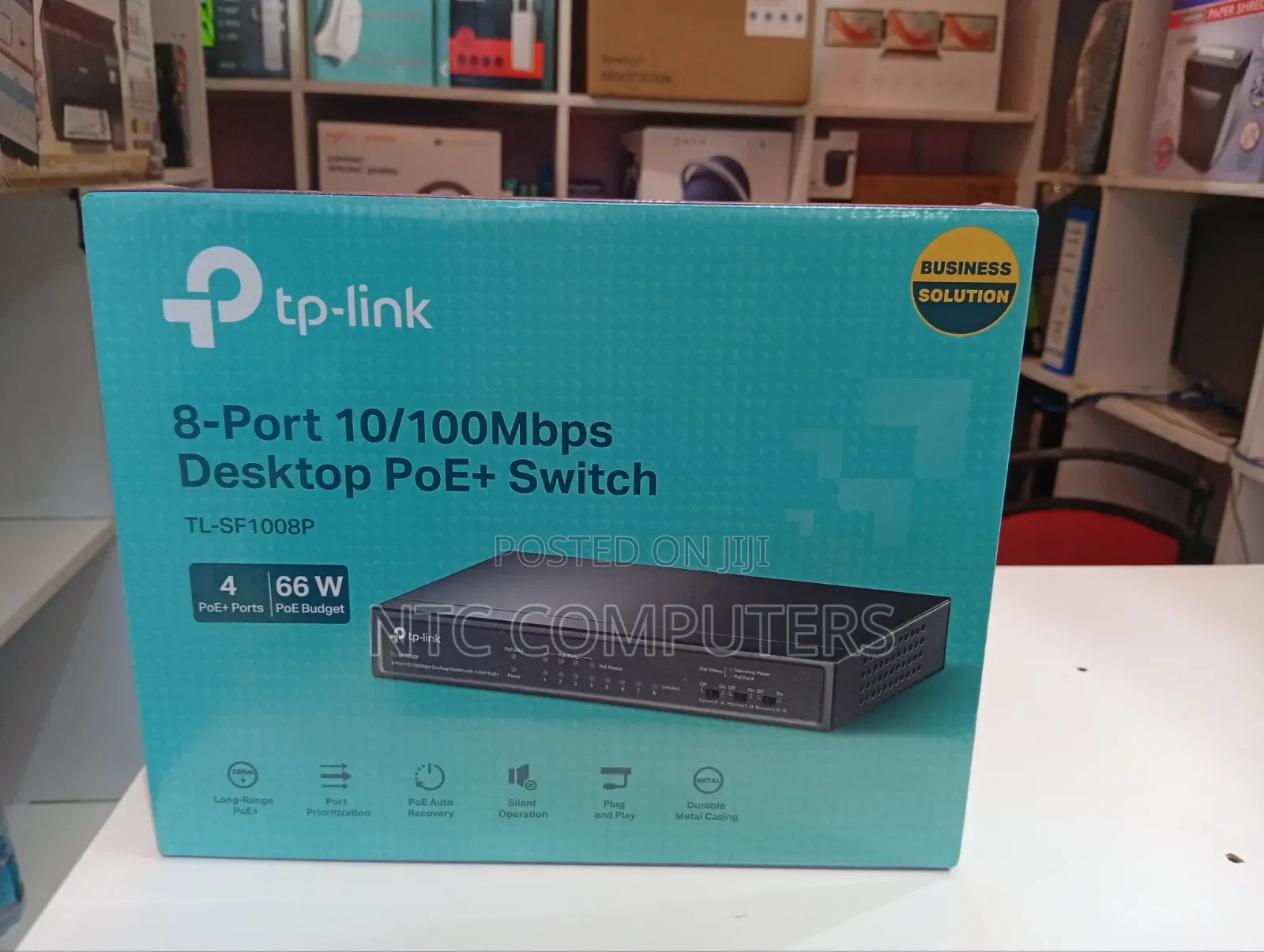 Tplink TL-SF1008P 10/100mbps 8 Port Switch With 4 Ports POE