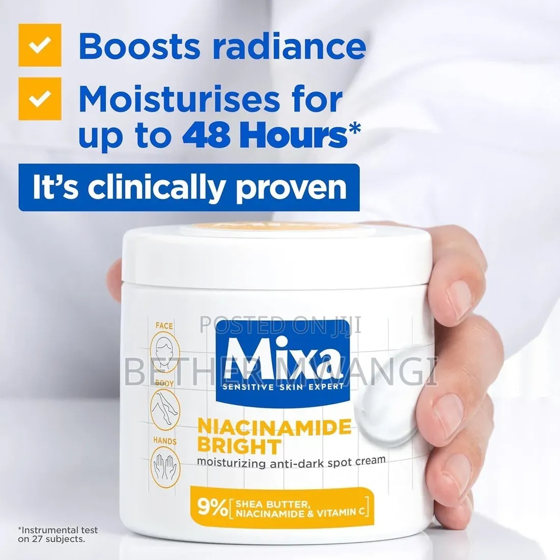 Mixa Niacinamide Bright Moisturising Anti-Dark Spot Cream