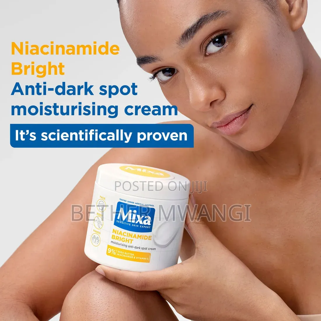 Mixa Niacinamide Bright Moisturising Anti-Dark Spot Cream