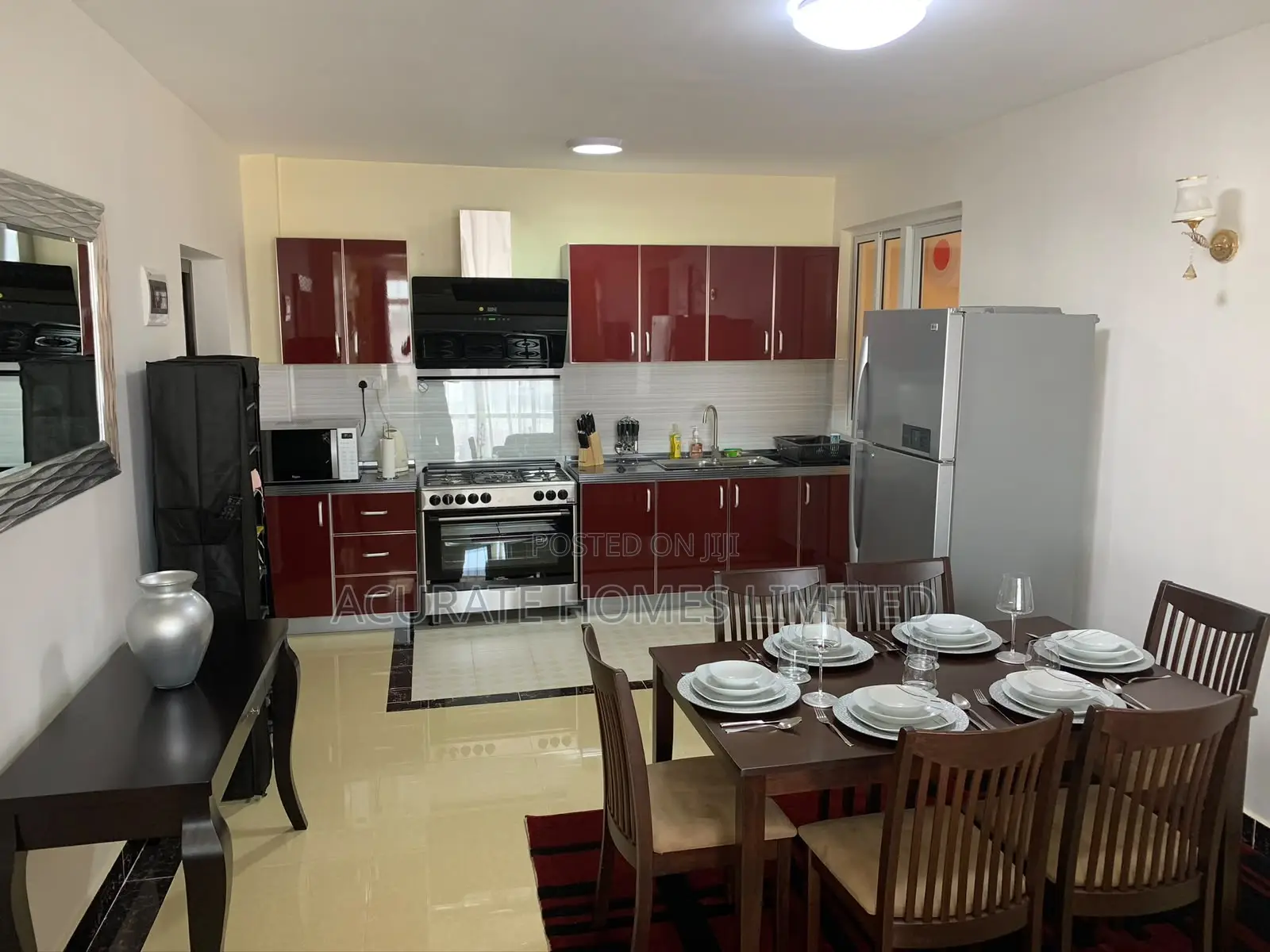 Furnished 3bdrm Apartment in Hurlingham for rent