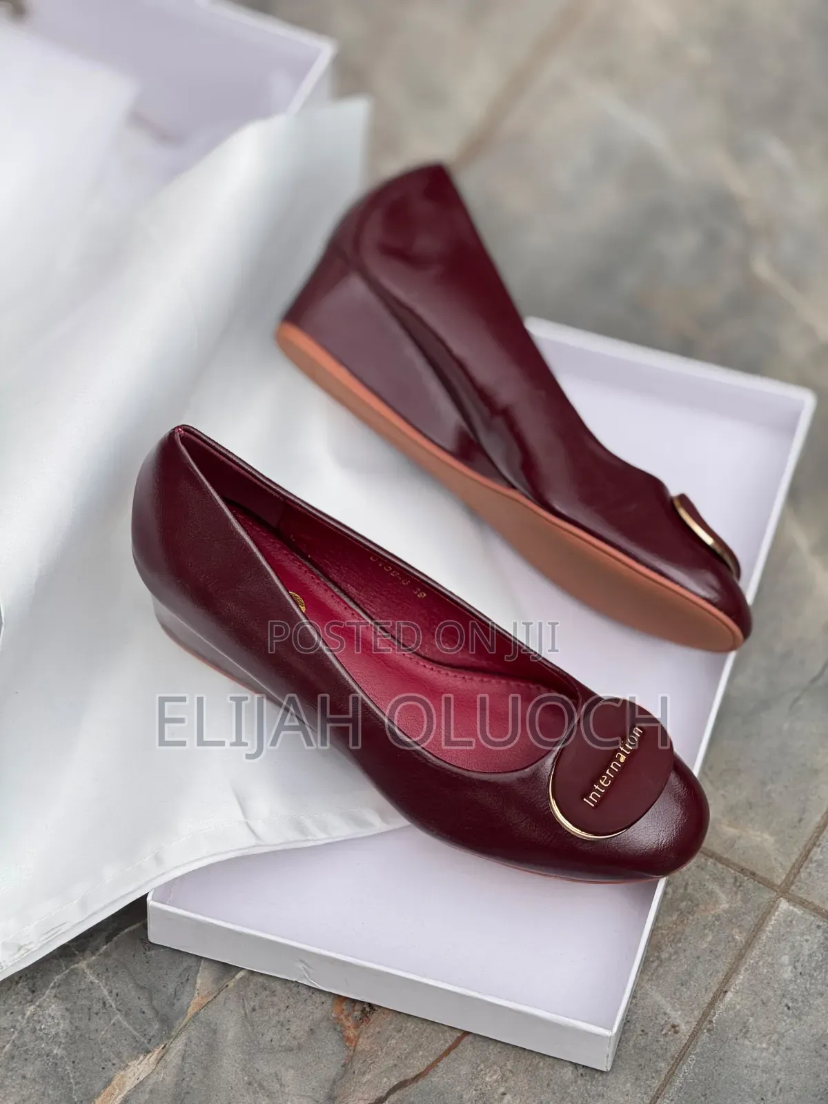 High Quality Leather (Ego) Wedges