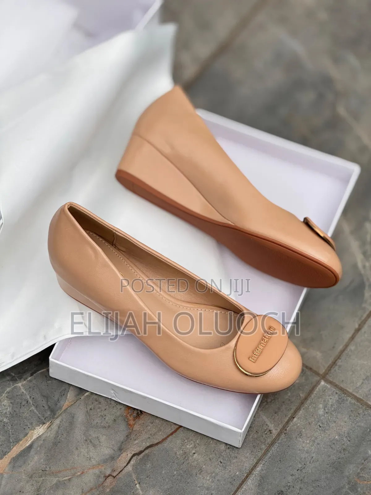 High Quality Leather (Ego) Wedges