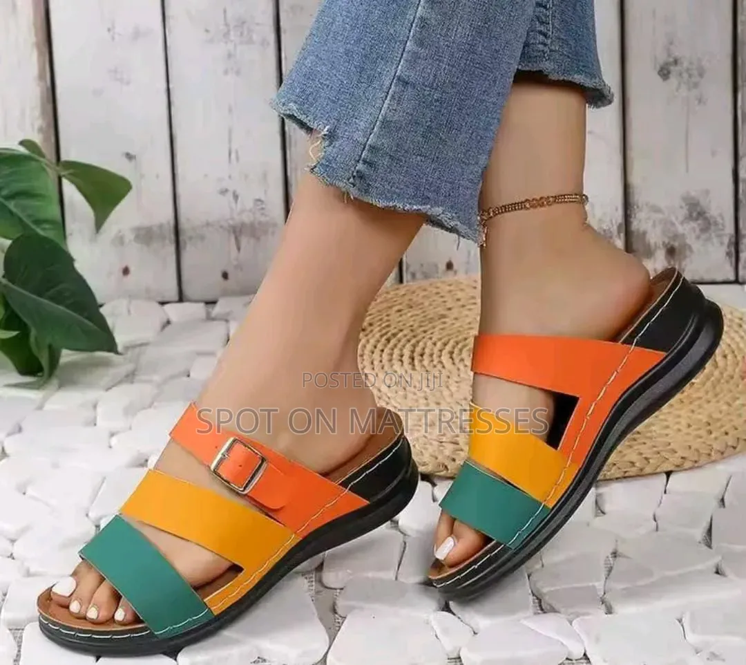 Colourful Ladies' Wedges. Delivery Services Available Nationwide.